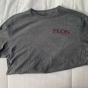 Elon university gray t-shirt